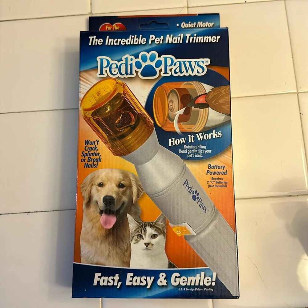 Electric Pet Nail Grinder and Trimmer